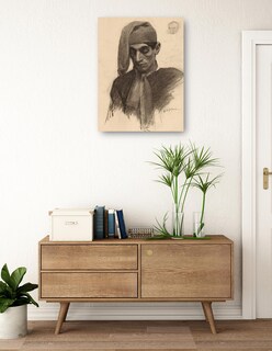 Foto 3 | Foto 3 | Cuadro Decorativo - Jimmy Corsini (hacia 1901)- Edward Hopper - Fotografía - 77x102 - Impresión En Lienzo - Fine Art Tj