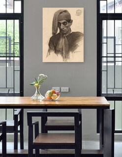 Foto 4 | Foto 4 | Cuadro Decorativo - Jimmy Corsini (hacia 1901)- Edward Hopper - Fotografía - 77x102 - Impresión En Lienzo - Fine Art Tj