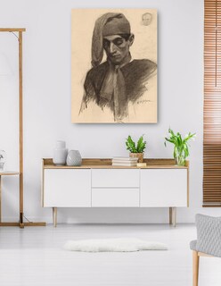 Foto 5 | Foto 5 | Cuadro Decorativo - Jimmy Corsini (hacia 1901)- Edward Hopper - Fotografía - 77x102 - Impresión En Lienzo - Fine Art Tj