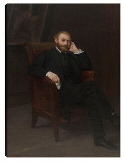 Foto 1 | Foto 1 | Cuadro Decorativo - Retrato De Edouard Manet (1863)- Edouard Manet - Fotografía - 28x36 - Impresión En Lienzo - Fine Art Tj