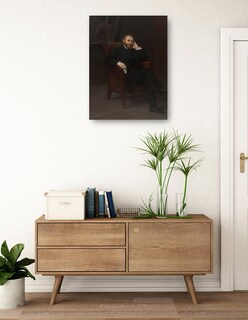 Foto 3 | Foto 3 | Cuadro Decorativo - Retrato De Edouard Manet (1863)- Edouard Manet - Fotografía - 28x36 - Impresión En Lienzo - Fine Art Tj