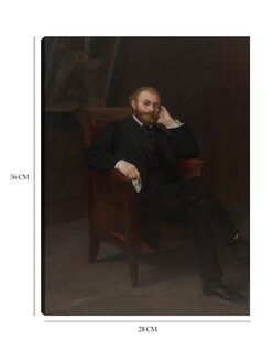 Foto 6 | Foto 6 | Cuadro Decorativo - Retrato De Edouard Manet (1863)- Edouard Manet - Fotografía - 28x36 - Impresión En Lienzo - Fine Art Tj