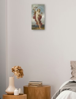 Foto 2 | Foto 2 | Cuadro Decorativo - Estudiar Para Le Jour- William Bouguereau - Fotografía - 54x102 - Impresión En Lienzo - Fine Art Tj