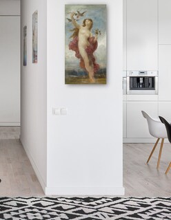 Foto 4 | Foto 4 | Cuadro Decorativo - Estudiar Para Le Jour- William Bouguereau - Fotografía - 54x102 - Impresión En Lienzo - Fine Art Tj