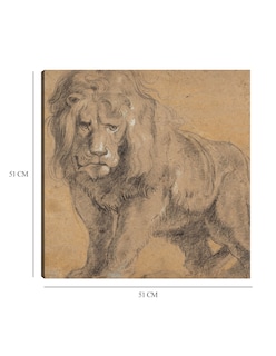 Foto 6 | Foto 6 | Cuadro Decorativo - León (c. 1612-1613)- Peter Paul Rubens - Fotografía - 51x51 - Impresión En Lienzo - Fine Art Tj