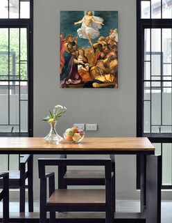 Foto 4 | Foto 4 | Cuadro Decorativo - Ascensión De Cristo (hacia 1640)- Giacomo Cavedone - Religión - 28x36 - Impresión En Lienzo - Fine Art Tj