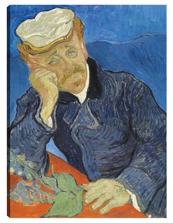Foto 1 | Foto 1 | Cuadro Decorativo - Dr. Paul Gachet- Vincent Van Gogh - Fotografía - 46x61 - Impresión En Lienzo - Fine Art Tj