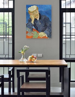 Foto 4 | Foto 4 | Cuadro Decorativo - Dr. Paul Gachet- Vincent Van Gogh - Fotografía - 46x61 - Impresión En Lienzo - Fine Art Tj