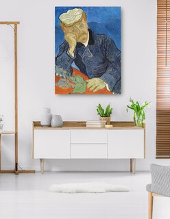 Foto 5 | Foto 5 | Cuadro Decorativo - Dr. Paul Gachet- Vincent Van Gogh - Fotografía - 46x61 - Impresión En Lienzo - Fine Art Tj