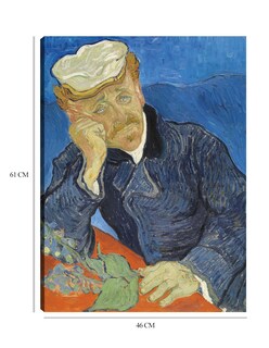 Foto 6 | Foto 6 | Cuadro Decorativo - Dr. Paul Gachet- Vincent Van Gogh - Fotografía - 46x61 - Impresión En Lienzo - Fine Art Tj