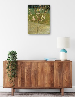 Foto 2 | Foto 2 | Cuadro Decorativo - Almendro En Flor- Vincent Van Gogh - Floral - 46x61 - Impresión En Lienzo - Fine Art Tj