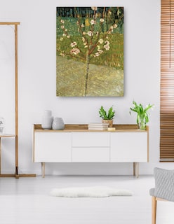 Foto 5 | Foto 5 | Cuadro Decorativo - Almendro En Flor- Vincent Van Gogh - Floral - 46x61 - Impresión En Lienzo - Fine Art Tj