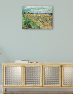 Foto 4 | Foto 4 | Cuadro Decorativo - Campo De Trigo Con Acianos (1890)- Vincent Van Gogh - Religión - 28x36 - Impresión En Lienzo - Fine Art Tj