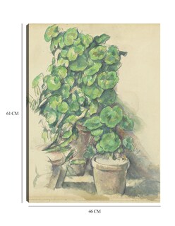 Foto 6 | Foto 6 | Cuadro Decorativo - Geranios (1888-1890)- Paul Cézanne - Floral - 46x61 - Impresión En Lienzo - Fine Art Tj