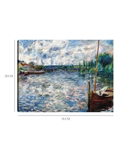 Foto 6 | Foto 6 | Cuadro Decorativo - El Sena En Chatou (1874)- Pierre-auguste Renoir - Paisaje - 28x36 - Impresión En Lienzo - Fine Art Tj