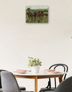 Foto 2 | Foto 2 | Cuadro Decorativo - Los Jinetes (c.1885)- Edgar Degas - Fotografía - 46x61 - Impresión En Lienzo - Fine Art Tj