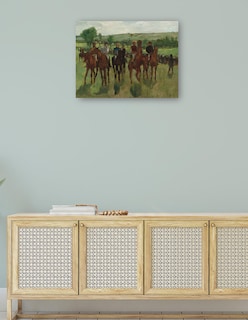 Foto 4 | Foto 4 | Cuadro Decorativo - Los Jinetes (c.1885)- Edgar Degas - Fotografía - 46x61 - Impresión En Lienzo - Fine Art Tj
