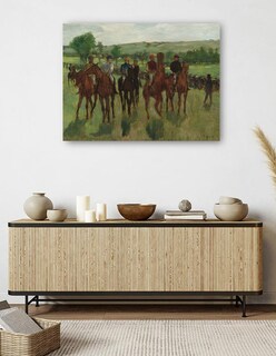 Foto 5 | Foto 5 | Cuadro Decorativo - Los Jinetes (c.1885)- Edgar Degas - Fotografía - 46x61 - Impresión En Lienzo - Fine Art Tj