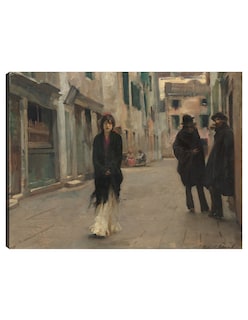Foto 1 | Foto 1 | Cuadro Decorativo - Calle En Venecia- John Singer Sargent - Religión - 77x102 - Impresión En Lienzo - Fine Art Tj