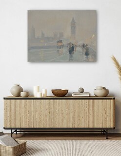 Foto 5 | Foto 5 | Cuadro Decorativo - Gran Ben, 1897 Y 1907- Childe Hassam - Ciudades - 28x36 - Impresión En Lienzo - Fine Art Tj