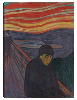 Foto 1 | Foto 1 | Cuadro Decorativo - Desesperación (1894)- Edvard Munch - Fotografía - 28x36 - Impresión En Lienzo - Fine Art Tj