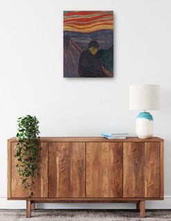 Foto 2 | Foto 2 | Cuadro Decorativo - Desesperación (1894)- Edvard Munch - Fotografía - 28x36 - Impresión En Lienzo - Fine Art Tj