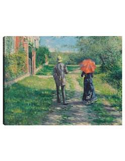 Foto 1 | Foto 1 | Cuadro Decorativo - Camino Montant (1881)- Gustave Caillebotte - Religión - 69x92 - Impresión En Lienzo - Fine Art Tj