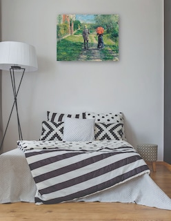 Foto 3 | Foto 3 | Cuadro Decorativo - Camino Montant (1881)- Gustave Caillebotte - Religión - 69x92 - Impresión En Lienzo - Fine Art Tj