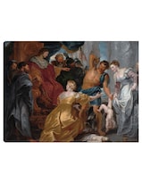 Cuadro Decorativo - El Juicio De Salomón (1617)- Peter Paul Rubens - Religión - 28x36 - Impresión En Lienzo - Fine Art Tj