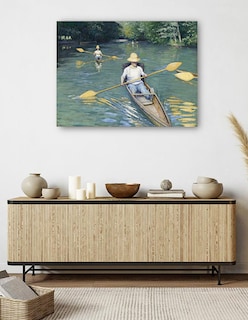 Foto 5 | Foto 5 | Cuadro Decorativo - Esquifes (1877)- Gustave Caillebotte - Religión - 69x92 - Impresión En Lienzo - Fine Art Tj