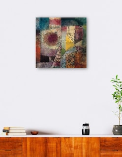 Foto 5 | Foto 5 | Cuadro Decorativo - Sin Título (1914)- Paul Klee - Abstracto - 51x51 - Impresión En Lienzo - Fine Art Tj