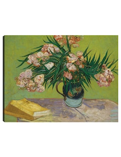 Foto 1 | Foto 1 | Cuadro Decorativo - Adelfas (1888)- Vincent Van Gogh - Religión - 69x92 - Impresión En Lienzo - Fine Art Tj