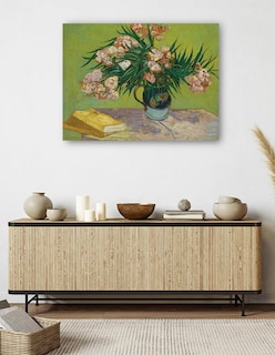 Foto 5 | Foto 5 | Cuadro Decorativo - Adelfas (1888)- Vincent Van Gogh - Religión - 69x92 - Impresión En Lienzo - Fine Art Tj