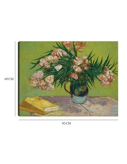 Foto 6 | Foto 6 | Cuadro Decorativo - Adelfas (1888)- Vincent Van Gogh - Religión - 69x92 - Impresión En Lienzo - Fine Art Tj