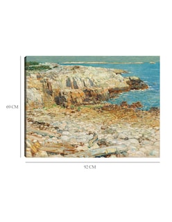 Foto 6 | Foto 6 | Cuadro Decorativo - Un Promontorio Del Noreste, 1901- Childe Hassam - Costa - 69x92 - Impresión En Lienzo - Fine Art Tj