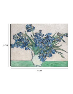 Foto 6 | Foto 6 | Cuadro Decorativo - Iris (1890)- Vincent Van Gogh - Floral - 28x36 - Impresión En Lienzo - Fine Art Tj