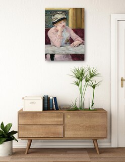 Foto 3 | Foto 3 | Cuadro Decorativo - Brandy De Ciruelas- Edouard Manet - Fotografía - 69x92 - Impresión En Lienzo - Fine Art Tj