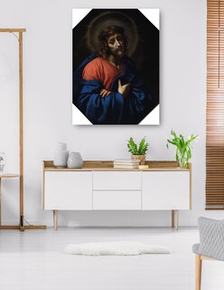 Foto 5 | Foto 5 | Cuadro Decorativo - Ecce Homo - He Aquí El Hombre - Jesús- Carlo Dolci - Religión - 28x36 - Impresión En Lienzo - Fine Art Tj