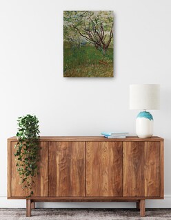 Foto 2 | Foto 2 | Cuadro Decorativo - El Huerto Floreciente (1888)- Vincent Van Gogh - Abstracto - 69x92 - Impresión En Lienzo - Fine Art Tj