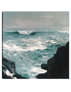 Foto 1 | Foto 1 | Cuadro Decorativo - Roca Del Cañón (1895)- Winslow Homer - Costa - 51x51 - Impresión En Lienzo - Fine Art Tj