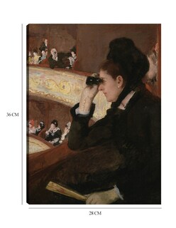Foto 6 | Foto 6 | Cuadro Decorativo - En El Palco (1878)- Mary Cassatt - Fotografía - 28x36 - Impresión En Lienzo - Fine Art Tj