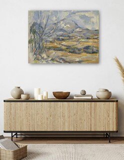 Foto 5 | Foto 5 | Cuadro Decorativo - Montaña Santa Victoria- Paul Cézanne - Religión - 46x61 - Impresión En Lienzo - Fine Art Tj