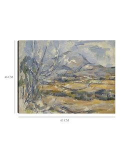 Foto 6 | Foto 6 | Cuadro Decorativo - Montaña Santa Victoria- Paul Cézanne - Religión - 46x61 - Impresión En Lienzo - Fine Art Tj