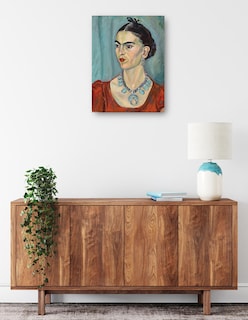 Foto 2 | Foto 2 | Cuadro Decorativo - Frida Khalo (1933)- Magda Pach - Fotografía - 46x61 - Impresión En Lienzo - Fine Art Tj