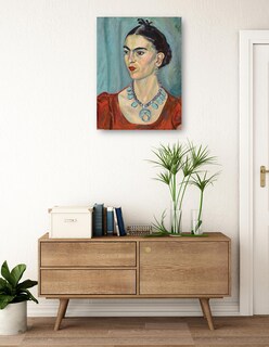 Foto 3 | Foto 3 | Cuadro Decorativo - Frida Khalo (1933)- Magda Pach - Fotografía - 46x61 - Impresión En Lienzo - Fine Art Tj
