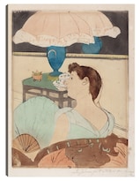 Cuadro Decorativo - La Lámpara (1890-1891)- Mary Cassatt - Fotografía - 69x92 - Impresión En Lienzo - Fine Art Tj