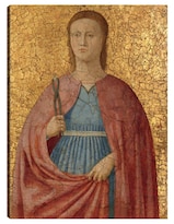 Cuadro Decorativo - Santa Apolonia- Attributed To Piero Della Francesca - Religión - 28x36 - Impresión En Lienzo - Fine Art Tj