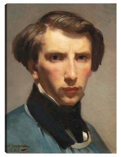 Foto 1 | Foto 1 | Cuadro Decorativo - Auto Retrato William Bouguereau- William Bouguereau - Fotografía - 28x36 - Impresión En Lienzo - Fine Art Tj