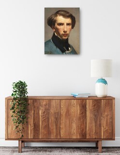 Foto 2 | Foto 2 | Cuadro Decorativo - Auto Retrato William Bouguereau- William Bouguereau - Fotografía - 28x36 - Impresión En Lienzo - Fine Art Tj