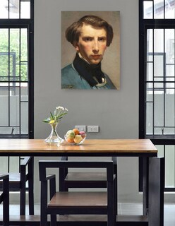 Foto 4 | Foto 4 | Cuadro Decorativo - Auto Retrato William Bouguereau- William Bouguereau - Fotografía - 28x36 - Impresión En Lienzo - Fine Art Tj